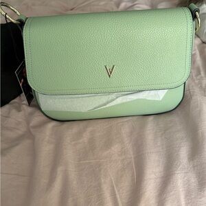 Elegant Mint Green Crossbody Bag